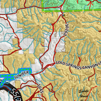 Idaho HuntData LLC Idaho Controlled Elk Unit 55(2) Land Ownership Map (55-2) digital map
