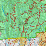 Idaho HuntData LLC Idaho Controlled Elk Unit 60(2) Land Ownership Map (60-2) digital map