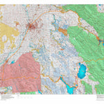 Idaho HuntData LLC Idaho Controlled Elk Unit 66(1) Land Ownership Map (66-1) digital map