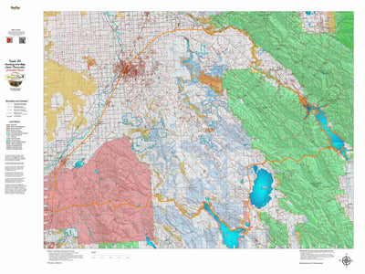 Idaho HuntData LLC Idaho Controlled Elk Unit 66(1) Land Ownership Map (66-1) digital map