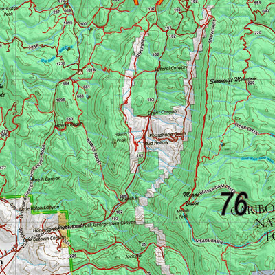 Idaho HuntData LLC Idaho Controlled Elk Unit 66A(1) Land Ownership Map (66A-1) digital map