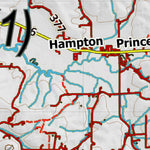 Idaho HuntData LLC Idaho Controlled Elk Unit 8(1) Land Ownership Map (8-1) digital map