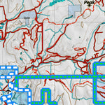 Idaho HuntData LLC Idaho Controlled Moose Unit 1(3) Land Ownership Map (1-3) digital map