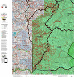 Idaho HuntData LLC Idaho Controlled Moose Unit 10A(1) Land Ownership Map (10A-1) digital map