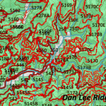 Idaho HuntData LLC Idaho Controlled Moose Unit 10A(1) Land Ownership Map (10A-1) digital map