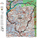 Idaho HuntData LLC Idaho Controlled Moose Unit 10A(3) Land Ownership Map (10A-3) digital map