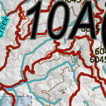 Idaho HuntData LLC Idaho Controlled Moose Unit 10A(3) Land Ownership Map (10A-3) digital map