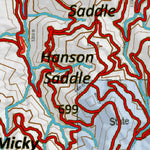 Idaho HuntData LLC Idaho Controlled Moose Unit 10A(3) Land Ownership Map (10A-3) digital map