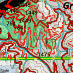 Idaho HuntData LLC Idaho Controlled Moose Unit 10A(4) Land Ownership Map (10A-4) digital map