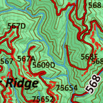 Idaho HuntData LLC Idaho Controlled Moose Unit 12(1) Land Ownership Map (12-1) digital map