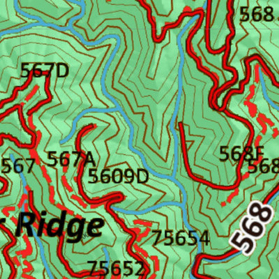 Idaho HuntData LLC Idaho Controlled Moose Unit 12(1) Land Ownership Map (12-1) digital map