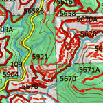 Idaho HuntData LLC Idaho Controlled Moose Unit 12(2) Land Ownership Map (12-2) digital map