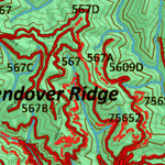 Idaho HuntData LLC Idaho Controlled Moose Unit 12(2) Land Ownership Map (12-2) digital map