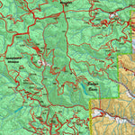 Idaho HuntData LLC Idaho Controlled Moose Unit 29 Land Ownership Map digital map