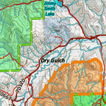 Idaho HuntData LLC Idaho Controlled Moose Unit 36A Land Ownership Map digital map