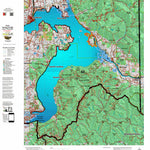 Idaho HuntData LLC Idaho Controlled Moose Unit 4A Land Ownership Map digital map