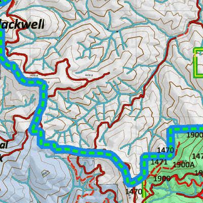 Idaho HuntData LLC Idaho Controlled Moose Unit 6 Land Ownership Map digital map