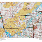 Idaho HuntData LLC Idaho Controlled Moose Unit 60A Land Ownership Map digital map