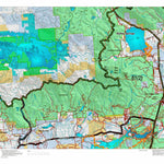 Idaho HuntData LLC Idaho Controlled Moose Unit 61(2) Land Ownership Map (61-2) digital map