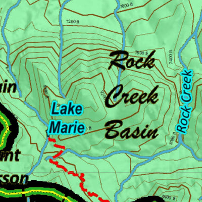 Idaho HuntData LLC Idaho Controlled Moose Unit 61(2) Land Ownership Map (61-2) digital map