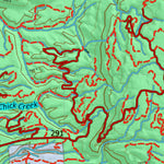 Idaho HuntData LLC Idaho Controlled Moose Unit 61(3) Land Ownership Map (61-3) digital map