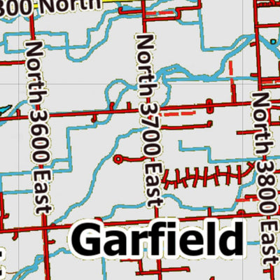 Idaho HuntData LLC Idaho Controlled Moose Unit 63A Land Ownership Map digital map