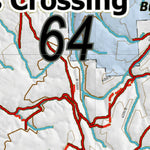 Idaho HuntData LLC Idaho Controlled Moose Unit 64 Land Ownership Map digital map