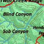 Idaho HuntData LLC Idaho Controlled Moose Unit 65 Land Ownership Map digital map