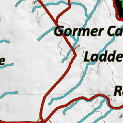 Idaho HuntData LLC Idaho Controlled Moose Unit 67(1) Land Ownership Map (67-1) digital map