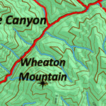 Idaho HuntData LLC Idaho Controlled Moose Unit 67(1) Land Ownership Map (67-1) digital map