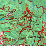 Idaho HuntData LLC Idaho Controlled Moose Unit 7 Land Ownership Map digital map