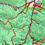 Idaho HuntData LLC Idaho Controlled Moose Unit 75 Land Ownership Map digital map