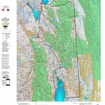 Idaho HuntData LLC Idaho Controlled Moose Unit 76(4) Land Ownership Map (76-4) digital map