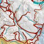 Idaho HuntData LLC Idaho Controlled Moose Unit 77 Land Ownership Map digital map