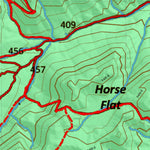 Idaho HuntData LLC Idaho Controlled Moose Unit 78 Land Ownership Map digital map