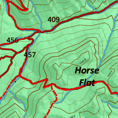 Idaho HuntData LLC Idaho Controlled Moose Unit 78 Land Ownership Map digital map