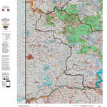 Idaho HuntData LLC Idaho Controlled Moose Unit 8 Land Ownership Map digital map