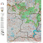 Idaho HuntData LLC Idaho Controlled Moose Unit 8A Land Ownership Map digital map