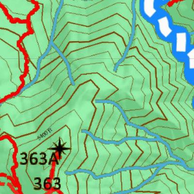 Idaho HuntData LLC Idaho Controlled Moose Unit 9 Land Ownership Map digital map