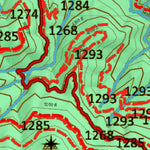 Idaho HuntData LLC Idaho Controlled Moose Unit 9 Land Ownership Map digital map