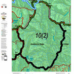 Idaho HuntData LLC Idaho Controlled Mountain Goat Unit 10(2) Land Ownership Map (10-2) digital map