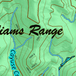 Idaho HuntData LLC Idaho Controlled Mountain Goat Unit 10(3) Land Ownership Map (10-3) digital map