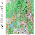Idaho HuntData LLC Idaho Controlled Mountain Goat Unit 22 Land Ownership Map digital map
