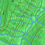Idaho HuntData LLC Idaho Controlled Mountain Goat Unit 27(2) Land Ownership Map (27-2) digital map