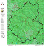 Idaho HuntData LLC Idaho Controlled Mountain Goat Unit 27(5) Land Ownership Map (27-5) digital map