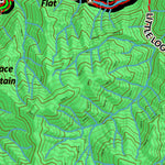 Idaho HuntData LLC Idaho Controlled Mountain Goat Unit 27(5) Land Ownership Map (27-5) digital map