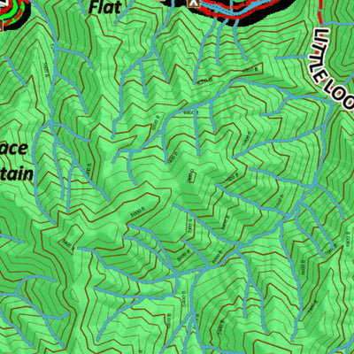 Idaho HuntData LLC Idaho Controlled Mountain Goat Unit 27(5) Land Ownership Map (27-5) digital map