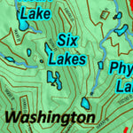 Idaho HuntData LLC Idaho Controlled Mountain Goat Unit 36A(4) Land Ownership Map (36A-4) digital map