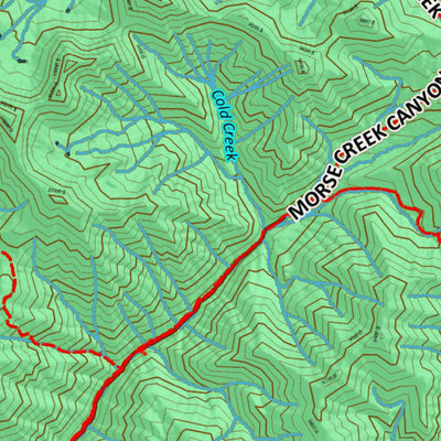 Idaho HuntData LLC Idaho Controlled Mountain Goat Unit 37A Land Ownership Map digital map