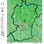 Idaho HuntData LLC Idaho Controlled Mountain Goat Unit 39 Land Ownership Map digital map